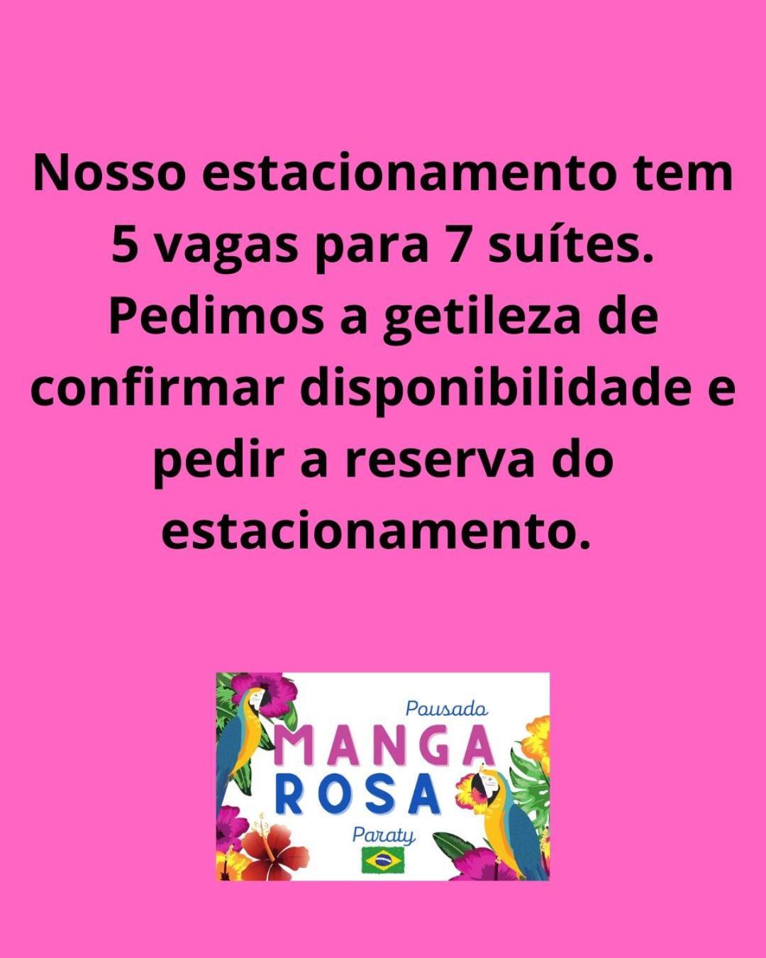 Pousada Manga Rosa Парати Екстериор снимка